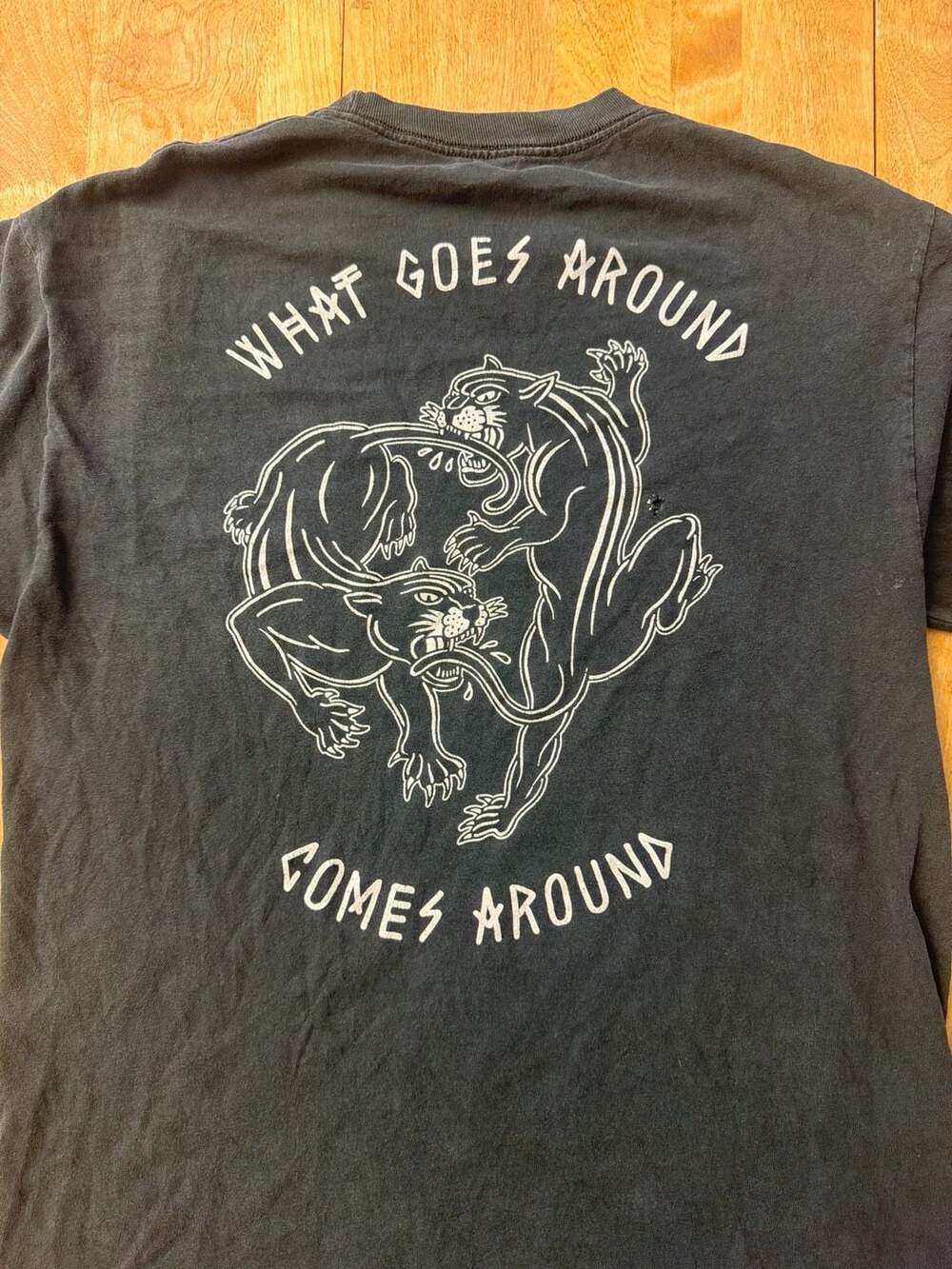 Lurking Class By Sketchy Tank What Goes Around Comes Around Panther Graphic Tee